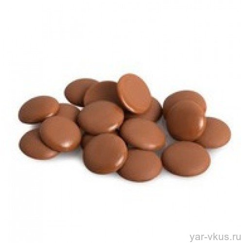 Молочнo-ореховый шоколад в дисках Reno Milk Gianduja (Джандуйя) IRCA