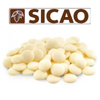 Белый шоколад Sicao с содержанием какао 25,5%, 100 гр - 5 кг