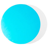 Подложка круглая d 26 - 30 см усиленная голубая/белая 3,0 мм