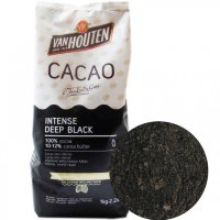 Какао-порошок Intense Deep Black (черный) Van Houten