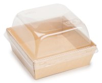 Коробка для бенто торта Eco Prizma 128*128*85 мм 