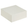 Коробка для 9 капкейков 250*250*100 белая Premium без окна
