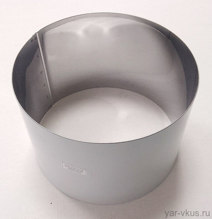 Форма для выпечки Кольцо (0.8 мм) h 12 см; d 11 см - 24 см